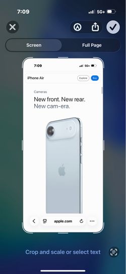 I phone air