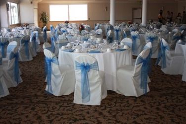 For sale! Chair & table covers, linen and sashes