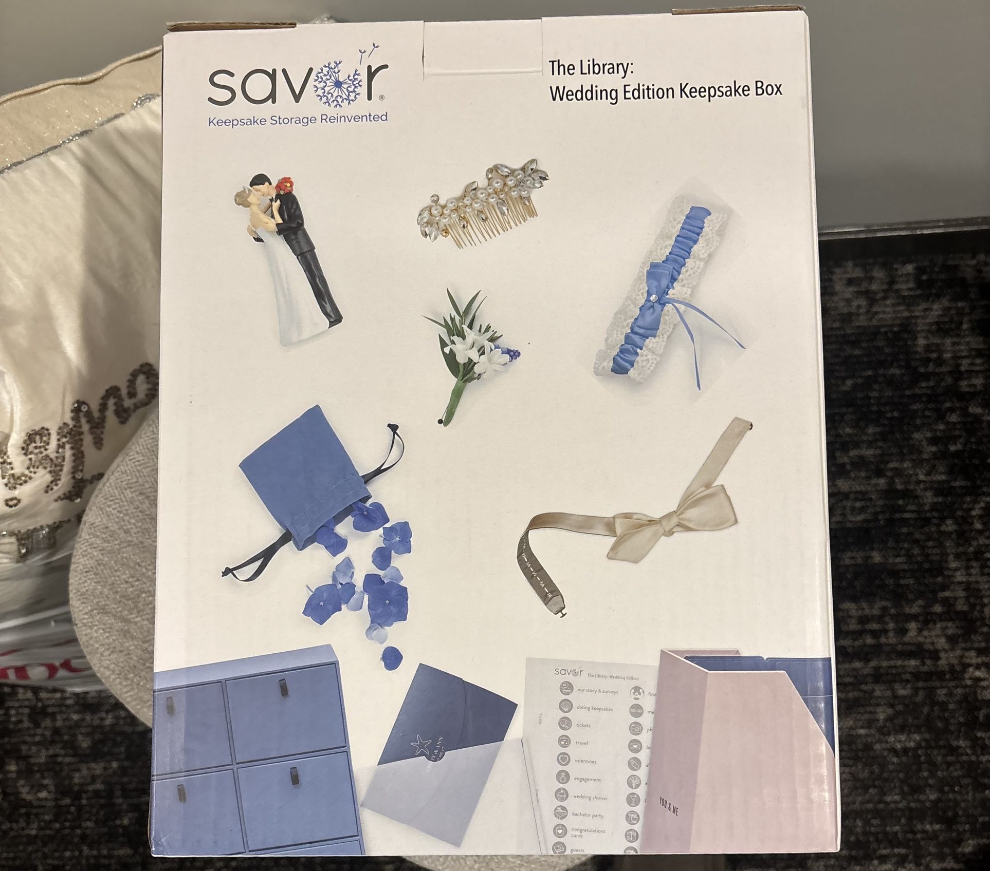 Savor Wedding Keepsake Library