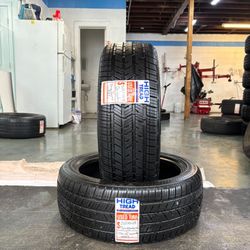 205/45/17 BRIDGESTONE RUN FLAT - 2 TIRES SEMI NEW - DOT 2024