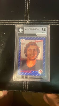 1991 all world, CFL Joe Theismann trading card