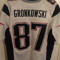 Gronkowski jersey authentic from Gillette stadium