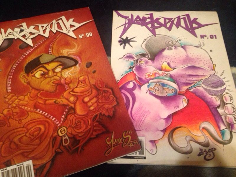 Blackbook graffiti magazine from Mexico!
