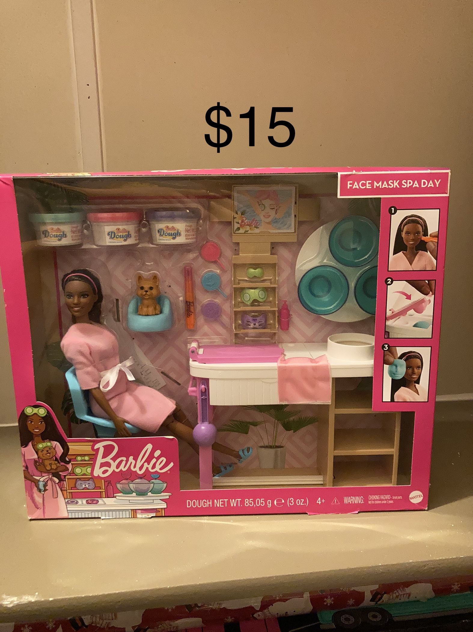 Barbie Face Mask Spa Day 