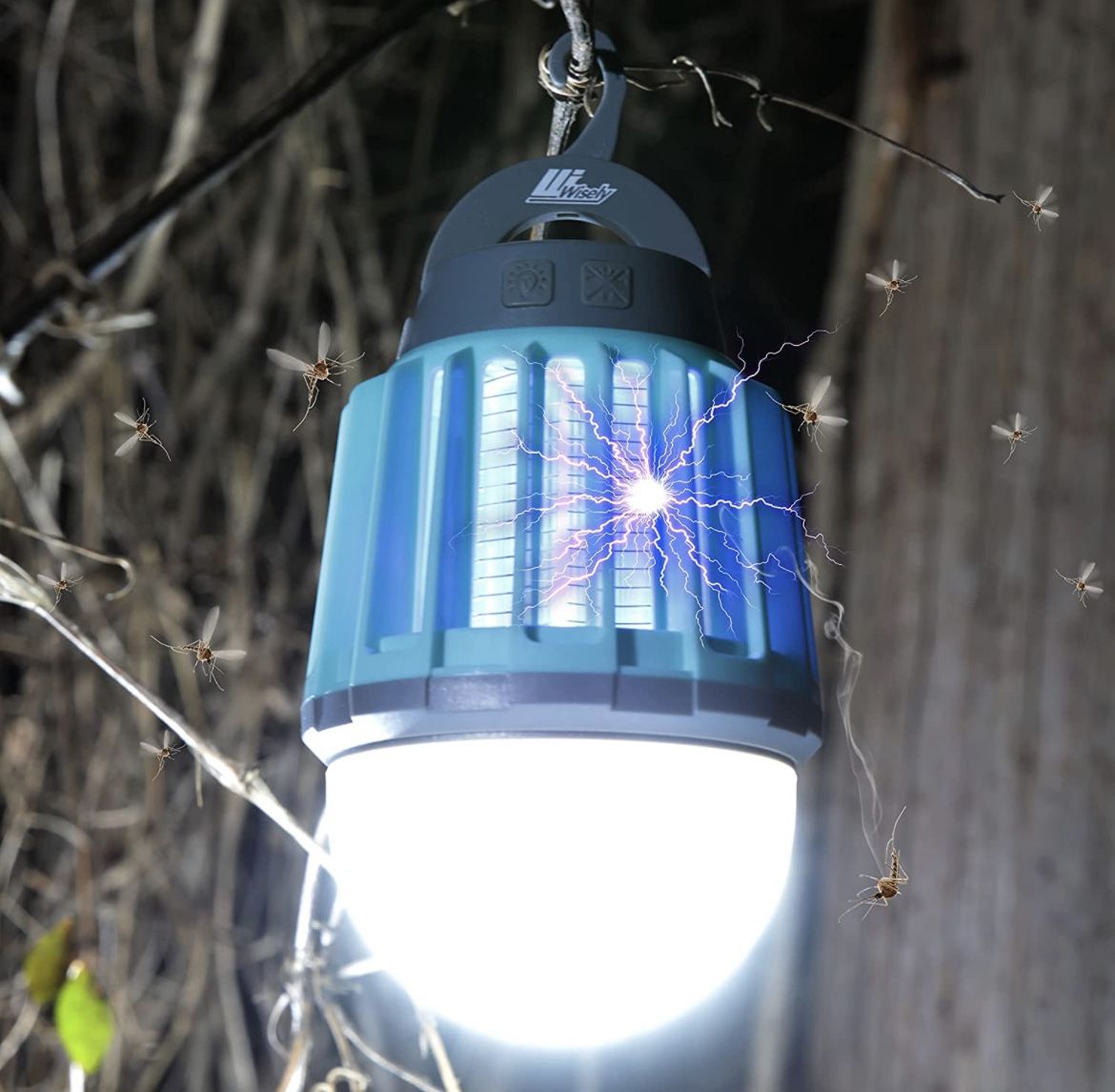 New 3 Pack Wisely Bug Zapper Outdoor/Indoor Electric, USBC