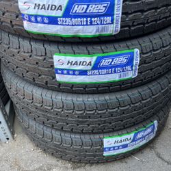 ST 235/80/16 Trailer Tires 10ply 