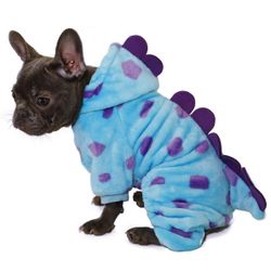 Dinosaur Costume for Small Dogs and Cats, Dog Hoodies Cold Weather Coat,Dog Pajamas for Christmas Halloween