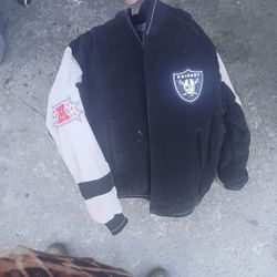 Raiders Leathermint Jacket SIZE XXl
