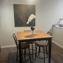 UPDATE - Chairs And Pub Style Table