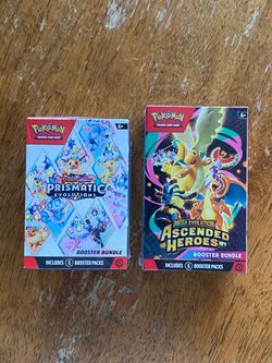 Pokémon booster bundles sealed