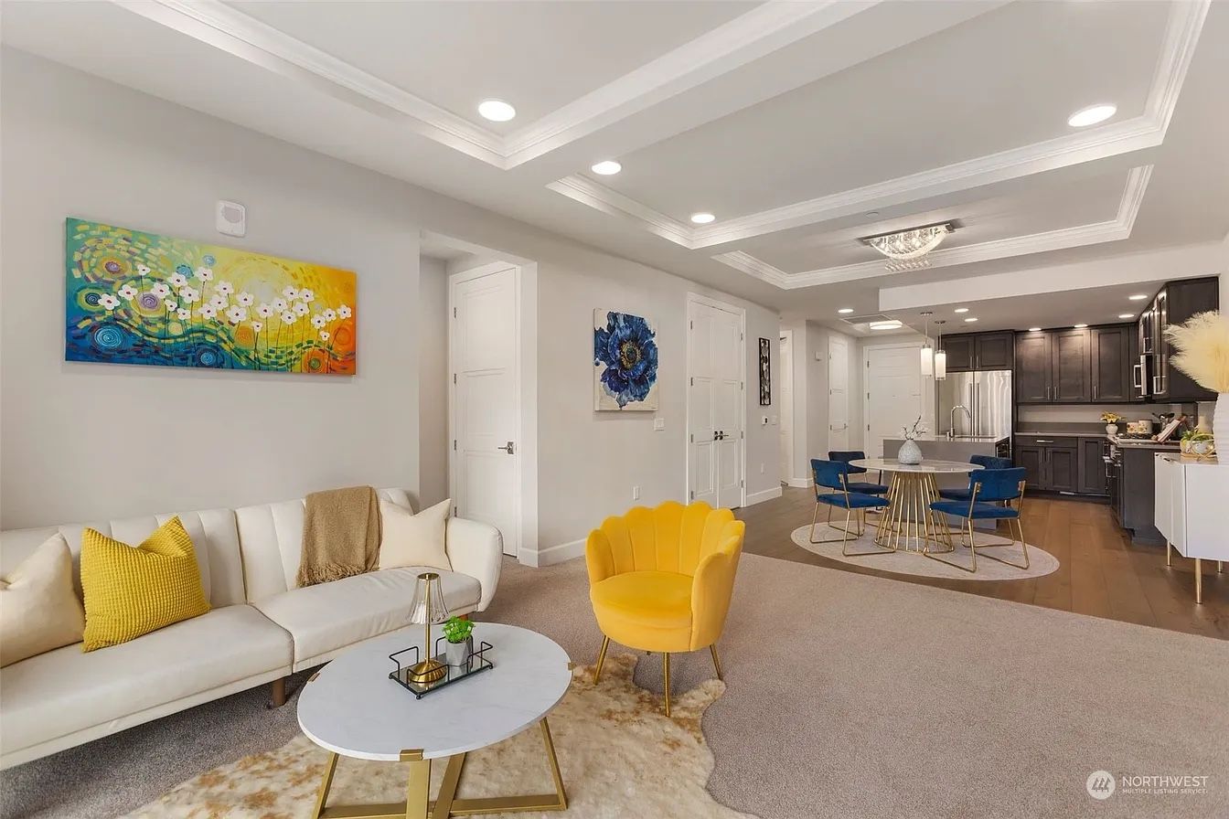 White Faux Leather Couch