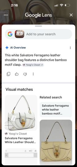 Salvatore Ferragamo Leather Bag