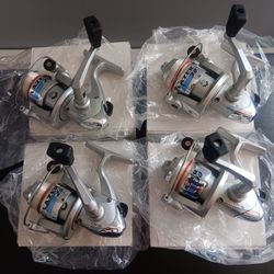 Fishing Reels Lot Of 4 New