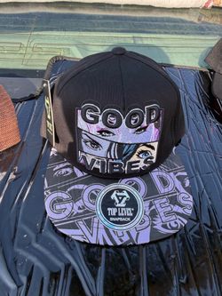 Good Vibes Black Anime Snapback