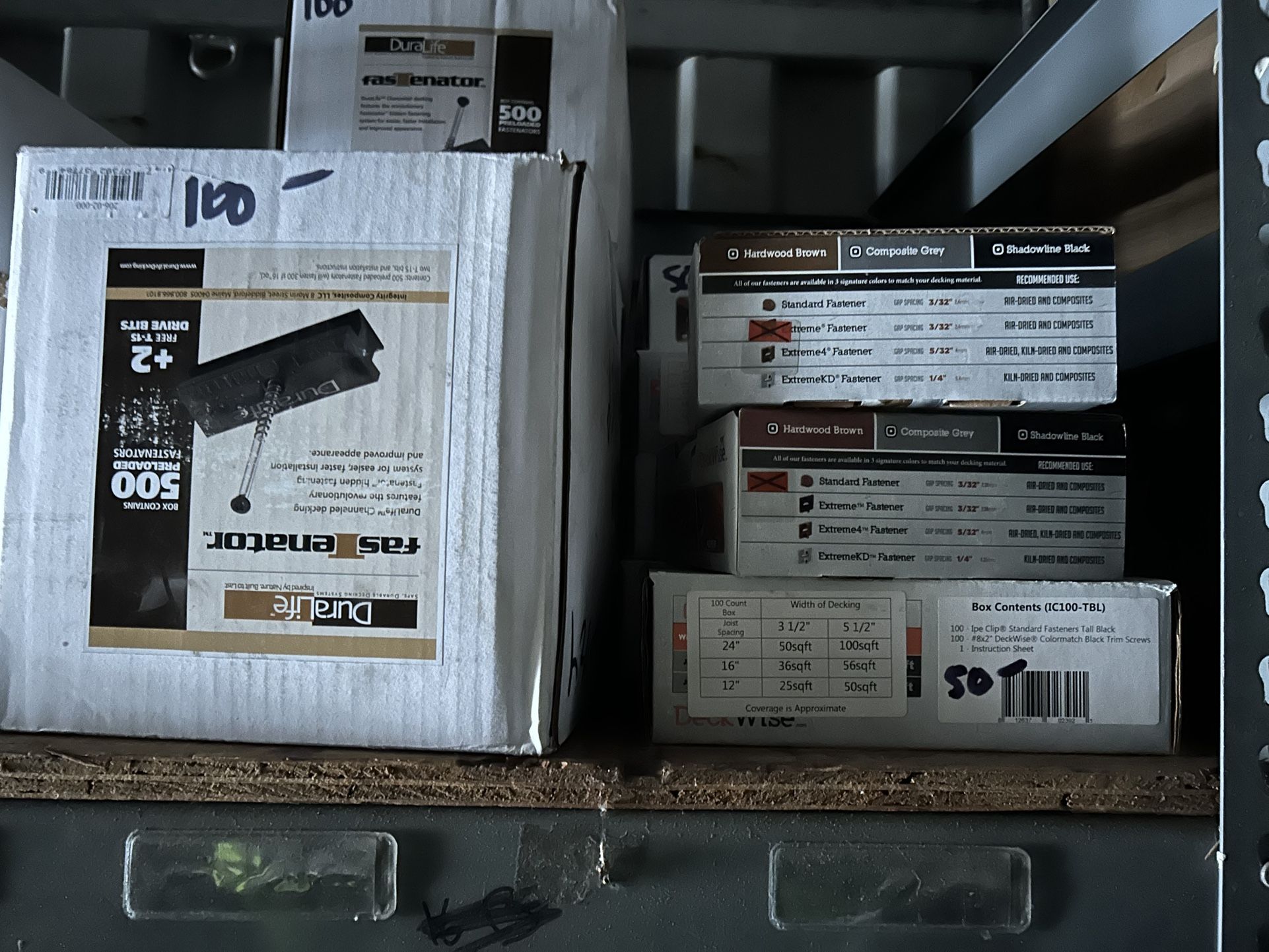 Fasteners, Nails, And More