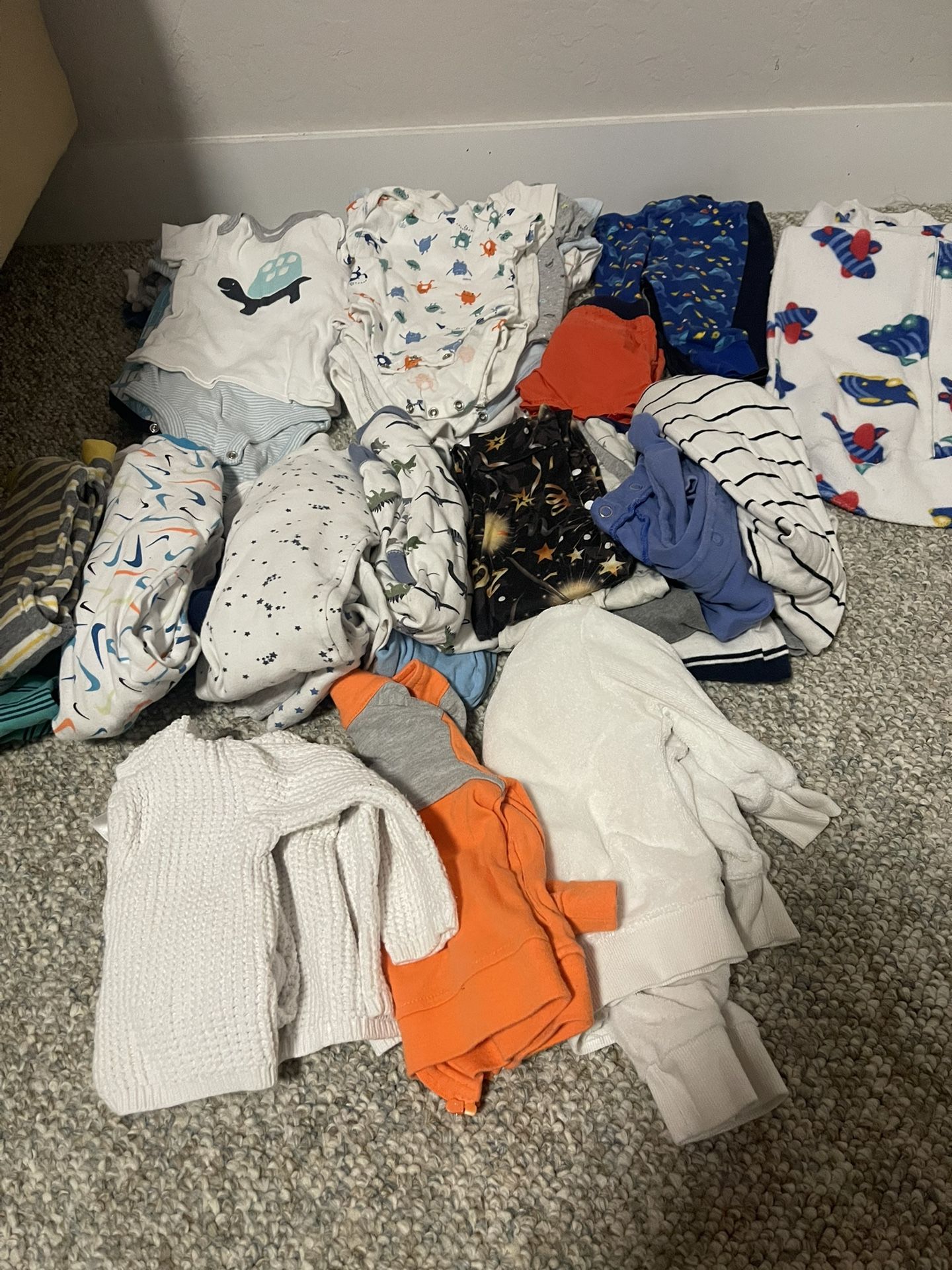 Baby Boy Clothes 0-9 M