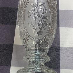 Vintage Czech Etched Crystal 