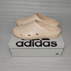 ADIDAS slides clogs sandals. Brand new in box. Size 12 men's shoes. Beige 