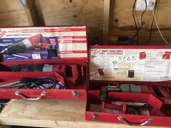 Milwaukee Heavy Duty Right Angle & Super Sawzall