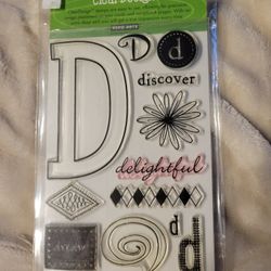 Hero Arts Rubber Stamp Clear Design D