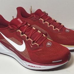 Nike Air Zoom Pegasus 41 NFL San Francisco 49ers Running Shoe Sz 9 ,12 & 13 FZ5070-600 New