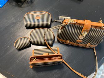 ALLAN. EDWARD Five piece set handbag