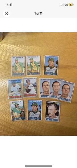 1967 Topps Baseball Card Lot 