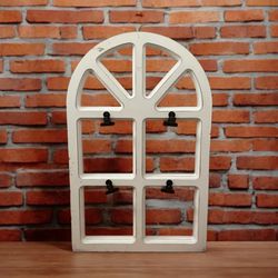 Distressed Faux window Picture Holder 