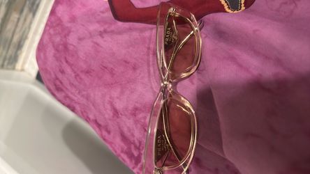 Prada Milano Clear Frame Eyeglasses