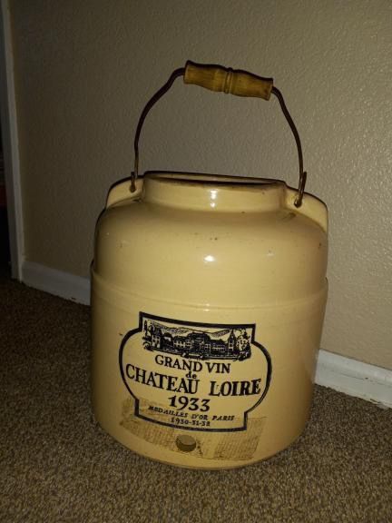 Corona Stoneware 1933 Wine Jug