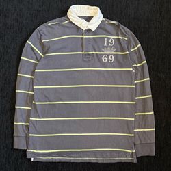 GAP RUGBY LONG SLEEVE SHIRT SIZE X-LARGE
