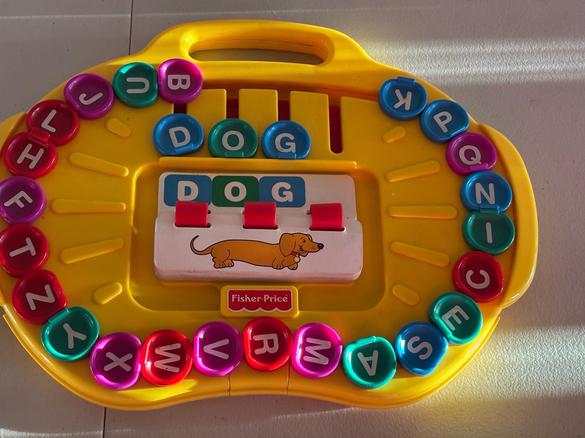 FISHER-PRICE SPELLING GAME