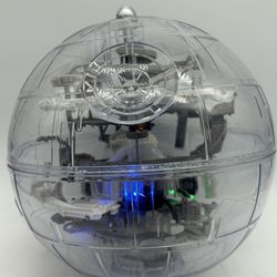 Star Wars Death Star Perplexus 3D Ball Maze Puzzle Game Sphere Light Sound READ