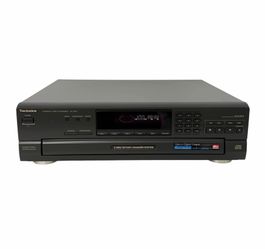 Technics SL-PD5 Black 5-disc Rotary Ccompact Disc Changer With MASH - WORK