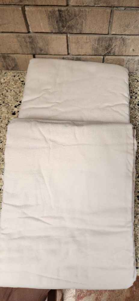 Flat Sheets ONLY (2) new Full Flannel Cuddle Duds
