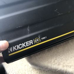 1200 Watts Kicker Monoblok 