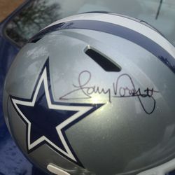 Tony Dorsett Authenticated Signed Helmet  Thumbnail
