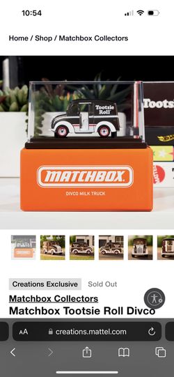 Matchbox Tootsie Roll truck 