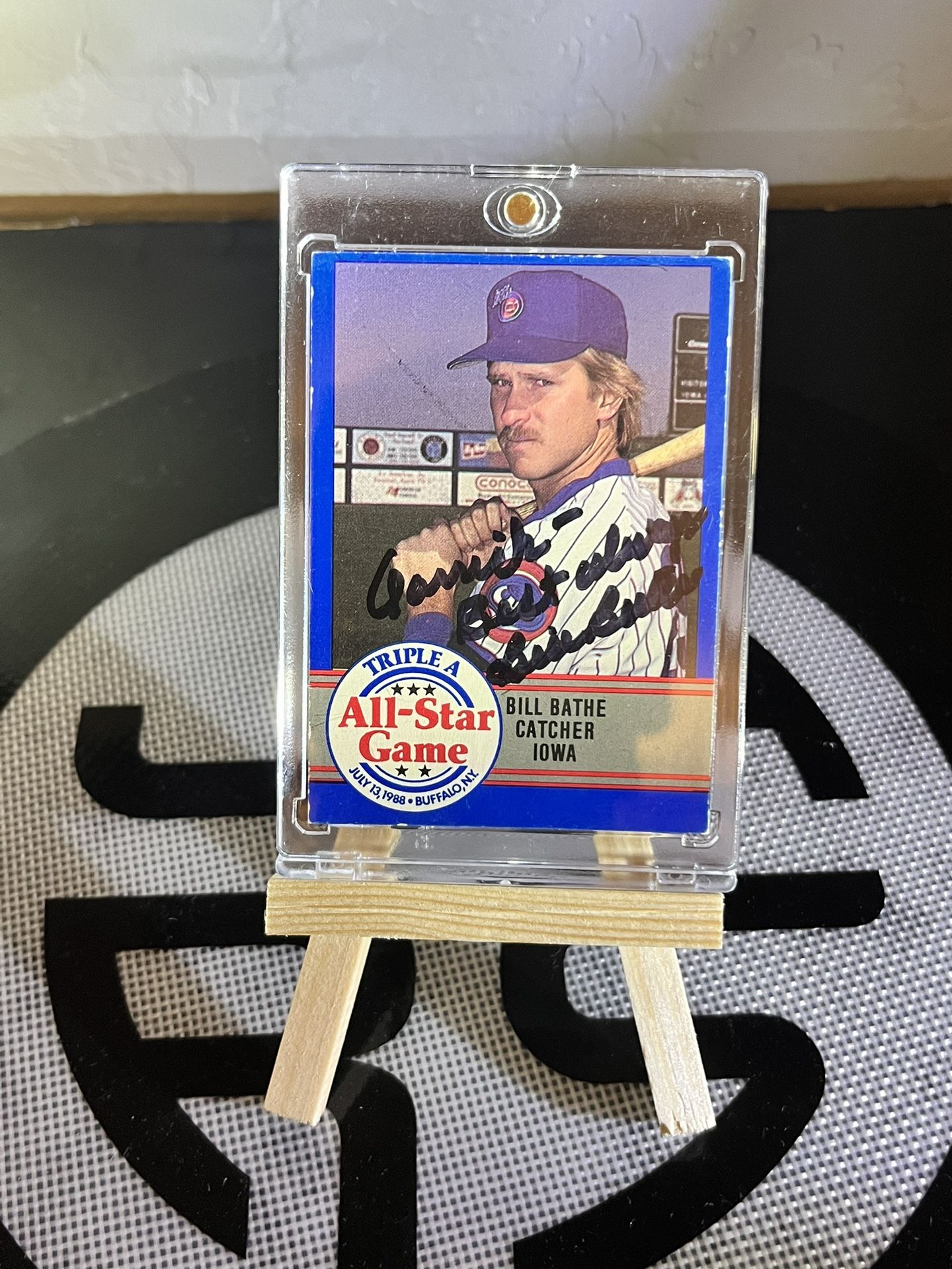 Bill Bathe Triple A Card (autographed) AAA-16