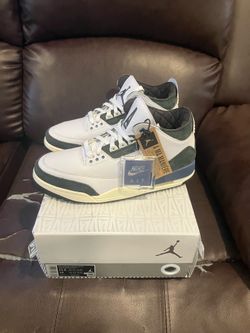Nike Air Jordan 3 Retro OG A Ma Maniere Difussed Blue Size 11.5