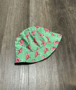 NEW Flamingo Mint Pink Bucket Hat