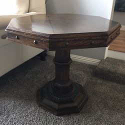 One Of Two Octagon  End/Side Tables