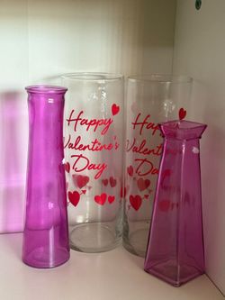Valentine's Day Glass