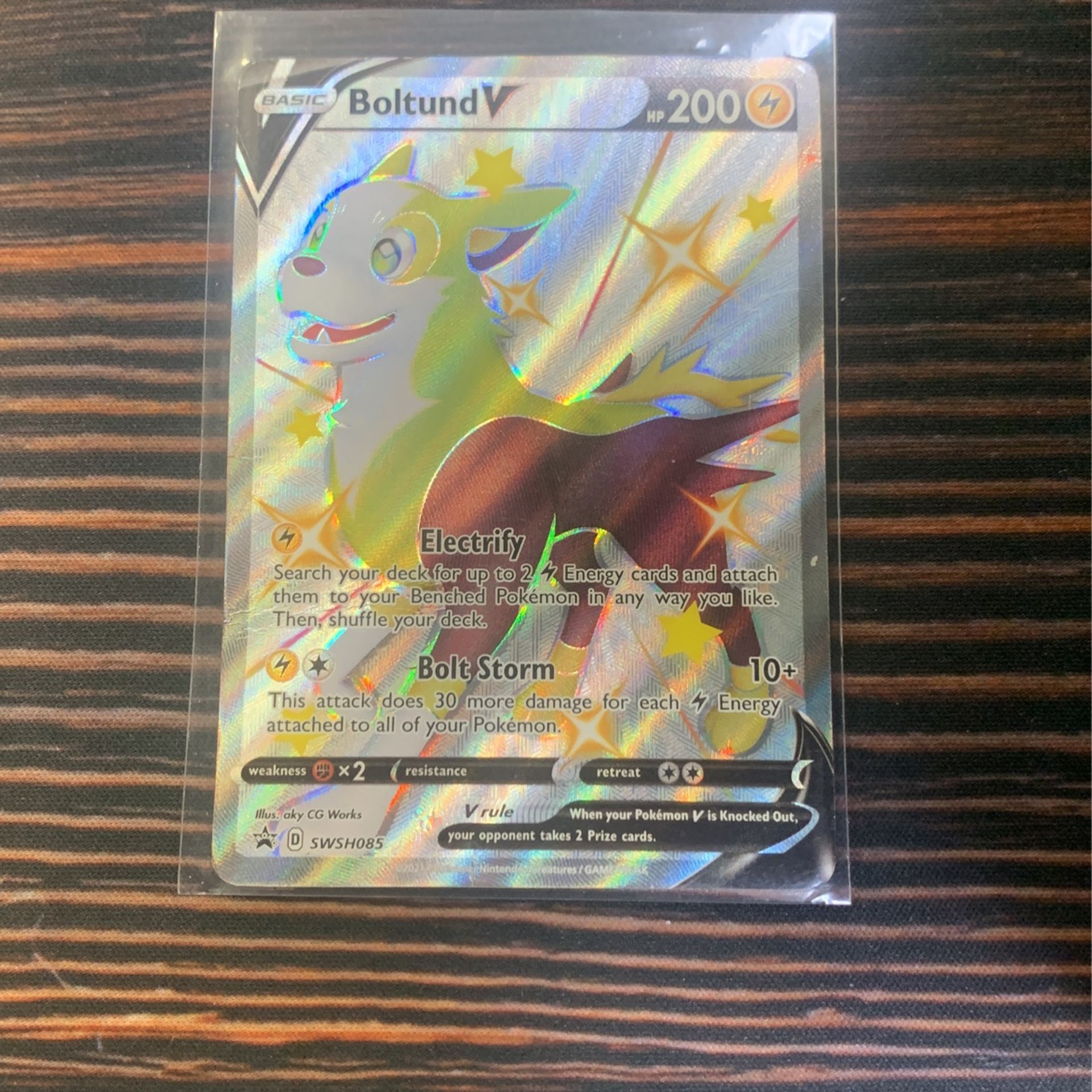 Boltund V - SWSH085 - SWSH: Sword & Shield Promo Cards (SWSD) Pokemon Card Single
