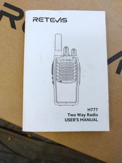 Retevis 2 way radios