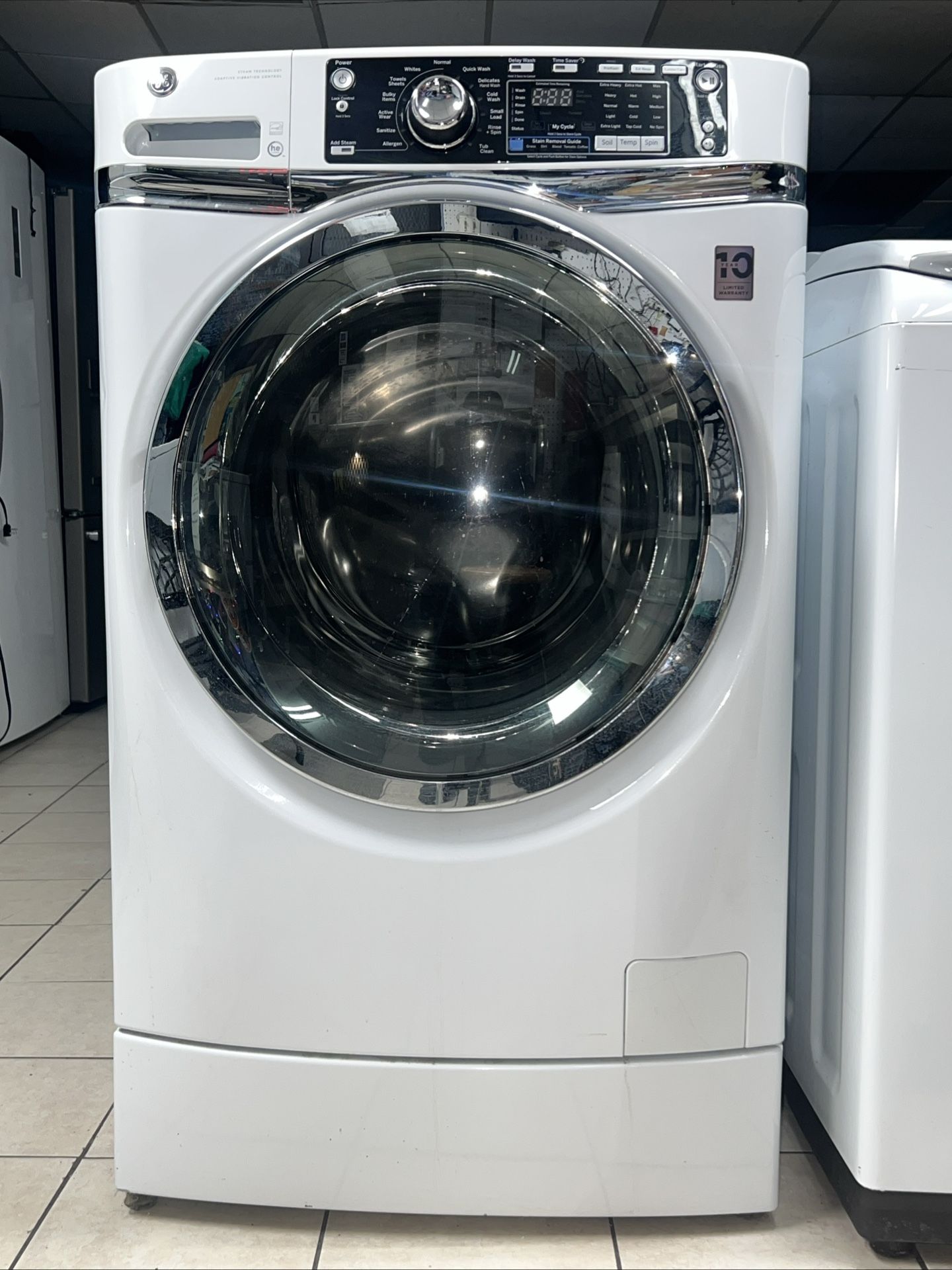 Washers, GE name brands, 1 Month Warranty.