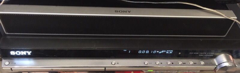 Sony Home Theatre Receiver and Speaker HDX500