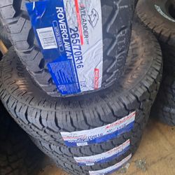 $450 //275//40/20 / Four Tires NEW ATLANDER  And Also We Have USED TIRES On Especial Prices 