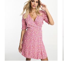 Asos Floral Drees Size L