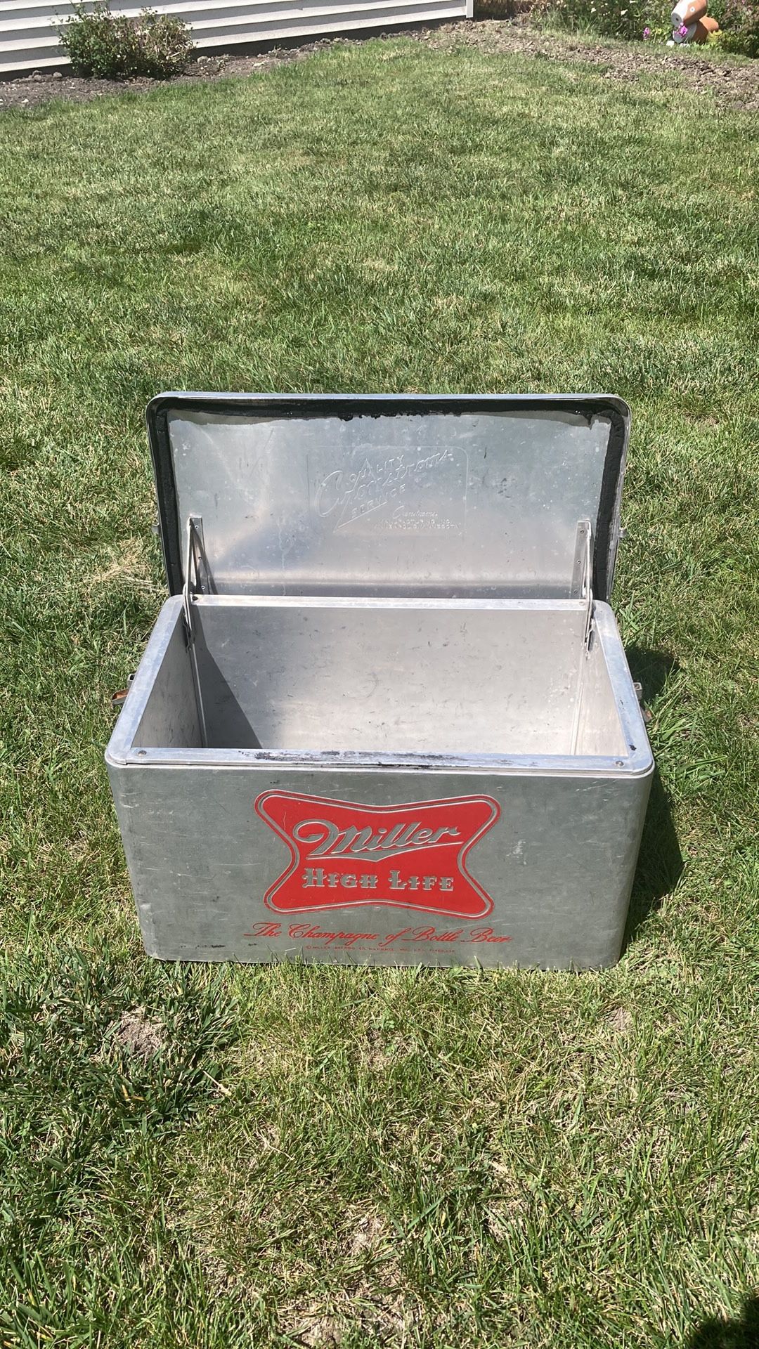 Vintage Cromstroms Miller High Life Cooler